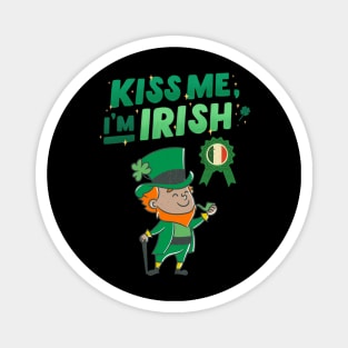 Saint Patricks Day, Kiss Me Im Irish Magnet